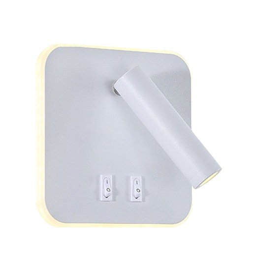 APLIQUE LED 3W BLANCO C/INTERRUPTORB